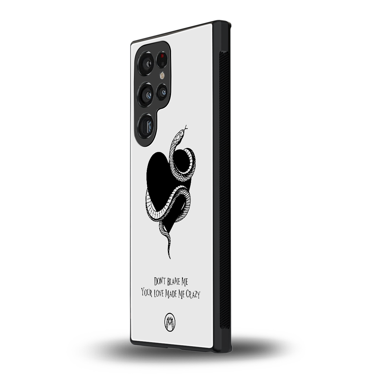 passionate back phone cover | glass case for samsung galaxy s23 ultra