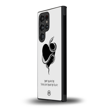 passionate back phone cover | glass case for samsung galaxy s23 ultra