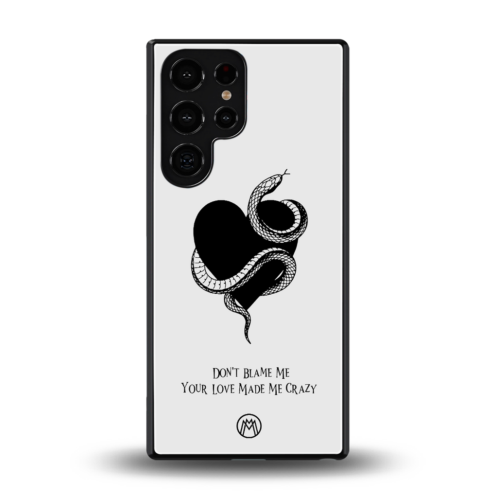 passionate back phone cover | glass case for samsung galaxy s25 ultra