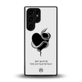 passionate back phone cover | glass case for samsung galaxy s25 ultra