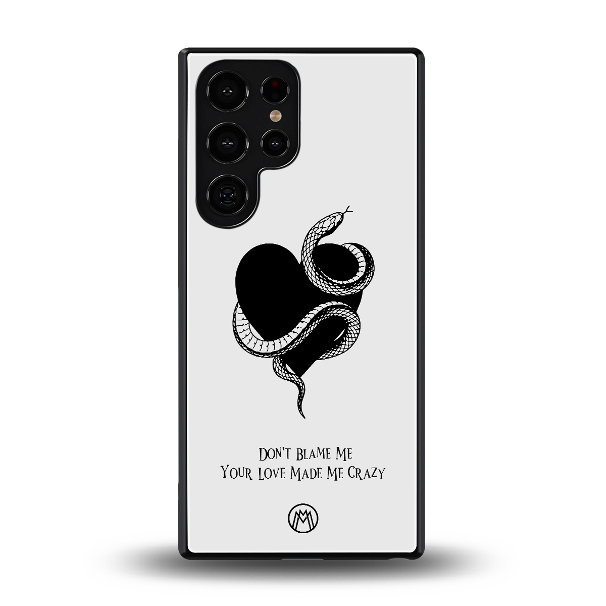 passionate back phone cover | glass case for samsung galaxy s25 ultra