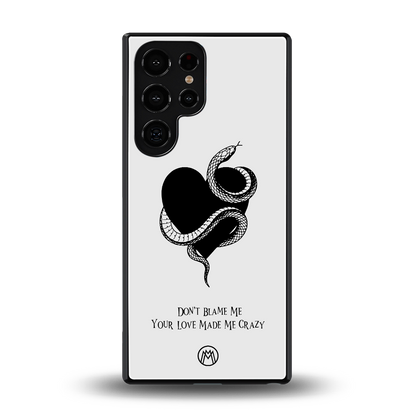 passionate back phone cover | glass case for samsung galaxy s25 ultra