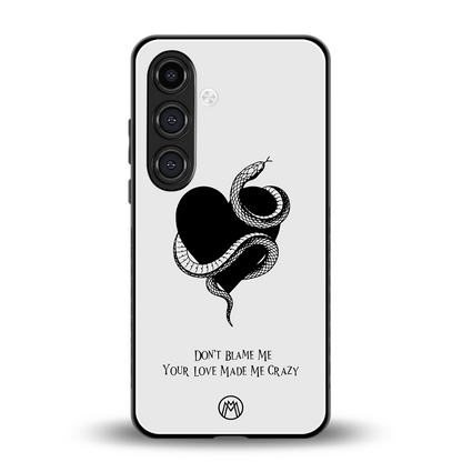 passionate back phone cover | glass case for samsung galaxy s24 fe