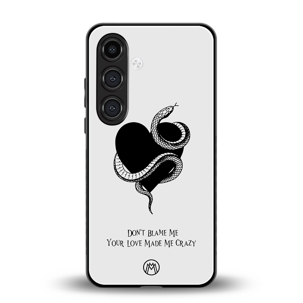 passionate back phone cover | glass case for samsung galaxy s25 plus
