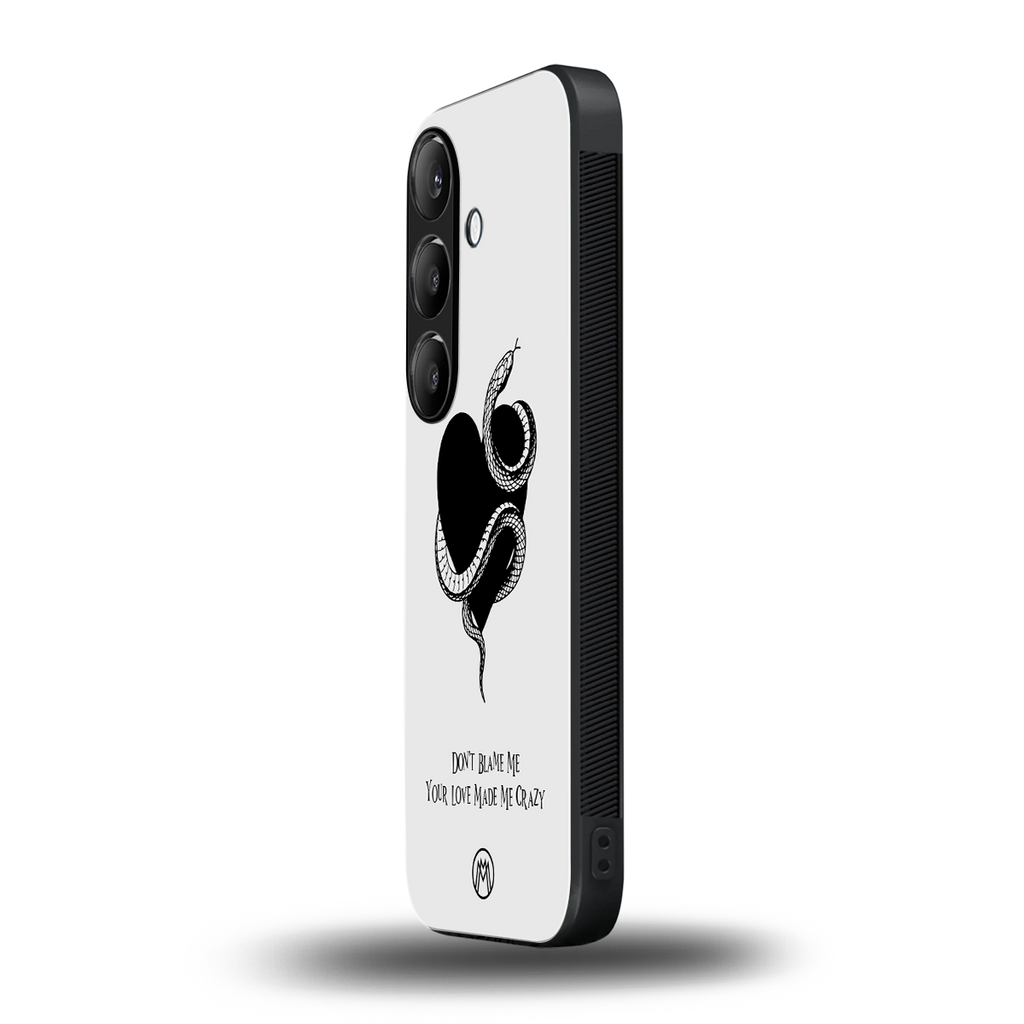 passionate back phone cover | glass case for samsung galaxy s25 plus