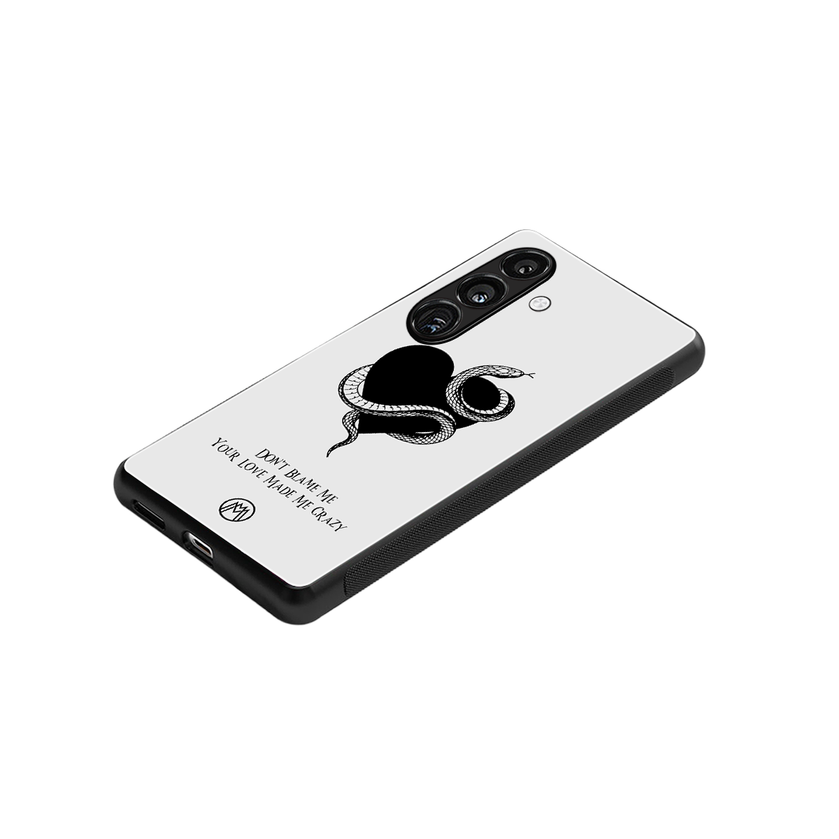 passionate back phone cover | glass case for samsung galaxy s25 plus