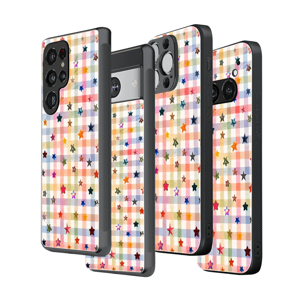 Stylish Glass Back Case for All Smartphones iPhone, Samsung, OnePlus, Pixel, Redmi, Oppo, Vivo, Motorola