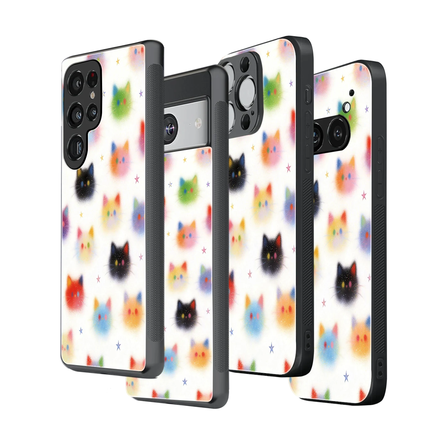 Stylish Glass Back Case for All Smartphones iPhone, Samsung, OnePlus, Pixel, Redmi, Oppo, Vivo, Motorola