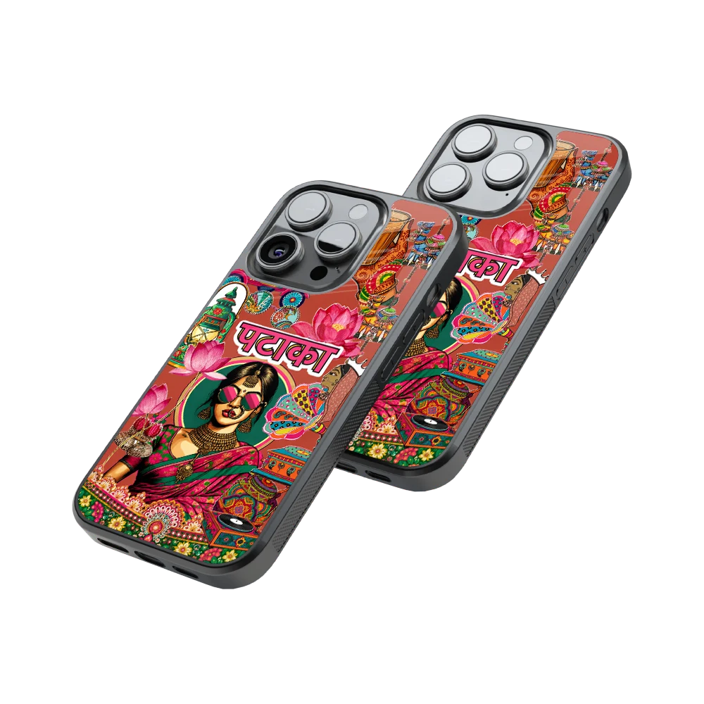 Protective Glass Back Phone Case Compatible with iPhone, Samsung, OnePlus, Pixel & More