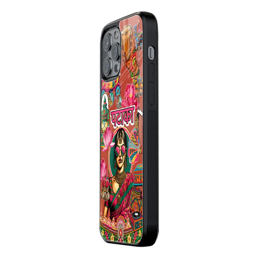 Slim Glass Back Phone Case for Multiple Brands iPhone, Samsung, Redmi, OnePlus, Oppo, Vivo