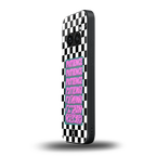 patience checkered back phone cover | glass case for nothing phone 2a