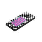 patience checkered back phone cover | glass case for nothing phone 2a