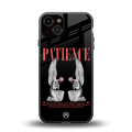 patience back phone cover | glass case for iphone 13