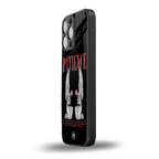 patience back phone cover | glass case for iphone 14 pro max