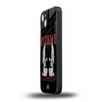 patience back phone cover | glass case for iphone 15