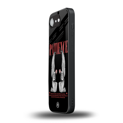 patience back phone cover | glass case for iphone 16e