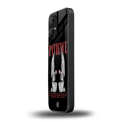patience back phone cover | glass case for nothing phone 1
