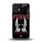 patience back phone cover | glass case for nothing phone 2