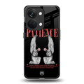patience back phone cover | glass case for oneplus nord 3