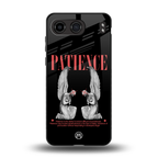 patience back phone cover | glass case for oneplus nord 4