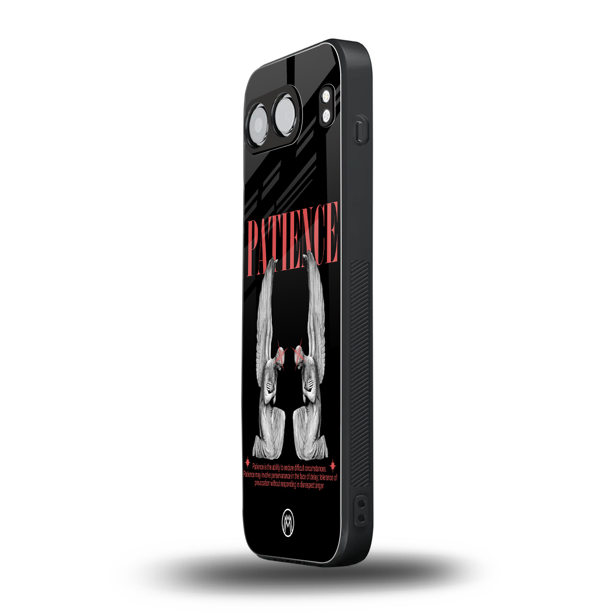 patience back phone cover | glass case for oneplus nord 4