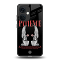 patience back phone cover | glass case for oneplus nord ce 3