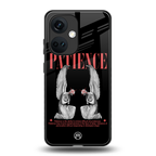 patience back phone cover | glass case for oneplus nord ce 3