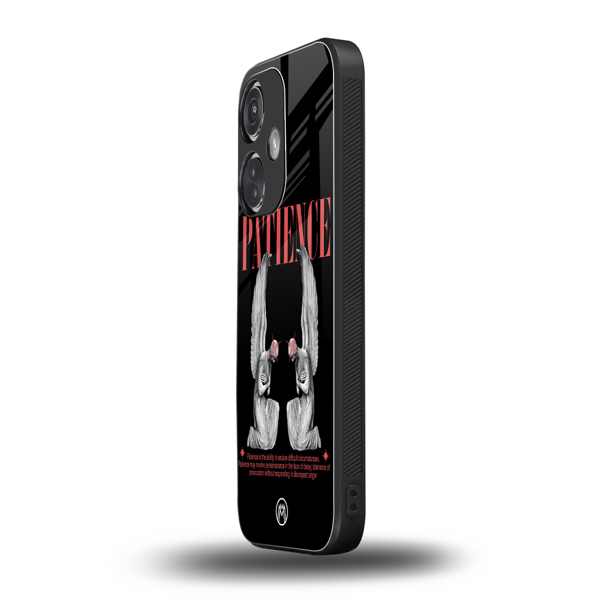 patience back phone cover | glass case for oneplus nord ce 3