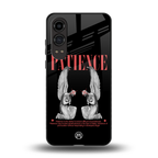 patience back phone cover | glass case for oneplus nord ce 4 lite