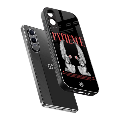 patience back phone cover | glass case for oneplus nord ce 4 lite