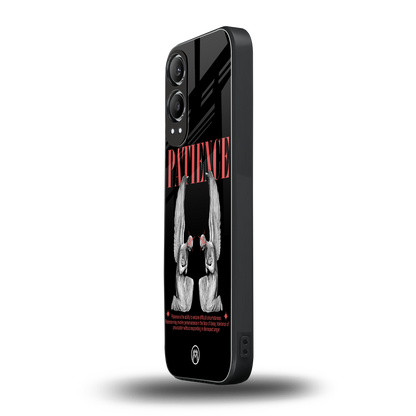 patience back phone cover | glass case for oneplus nord ce 4 lite