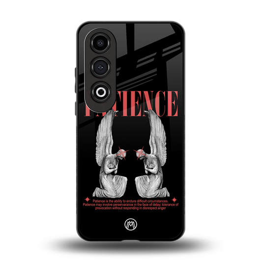 patience back phone cover | glass case for oneplus nord ce 4