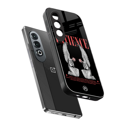 patience back phone cover | glass case for oneplus nord ce 4