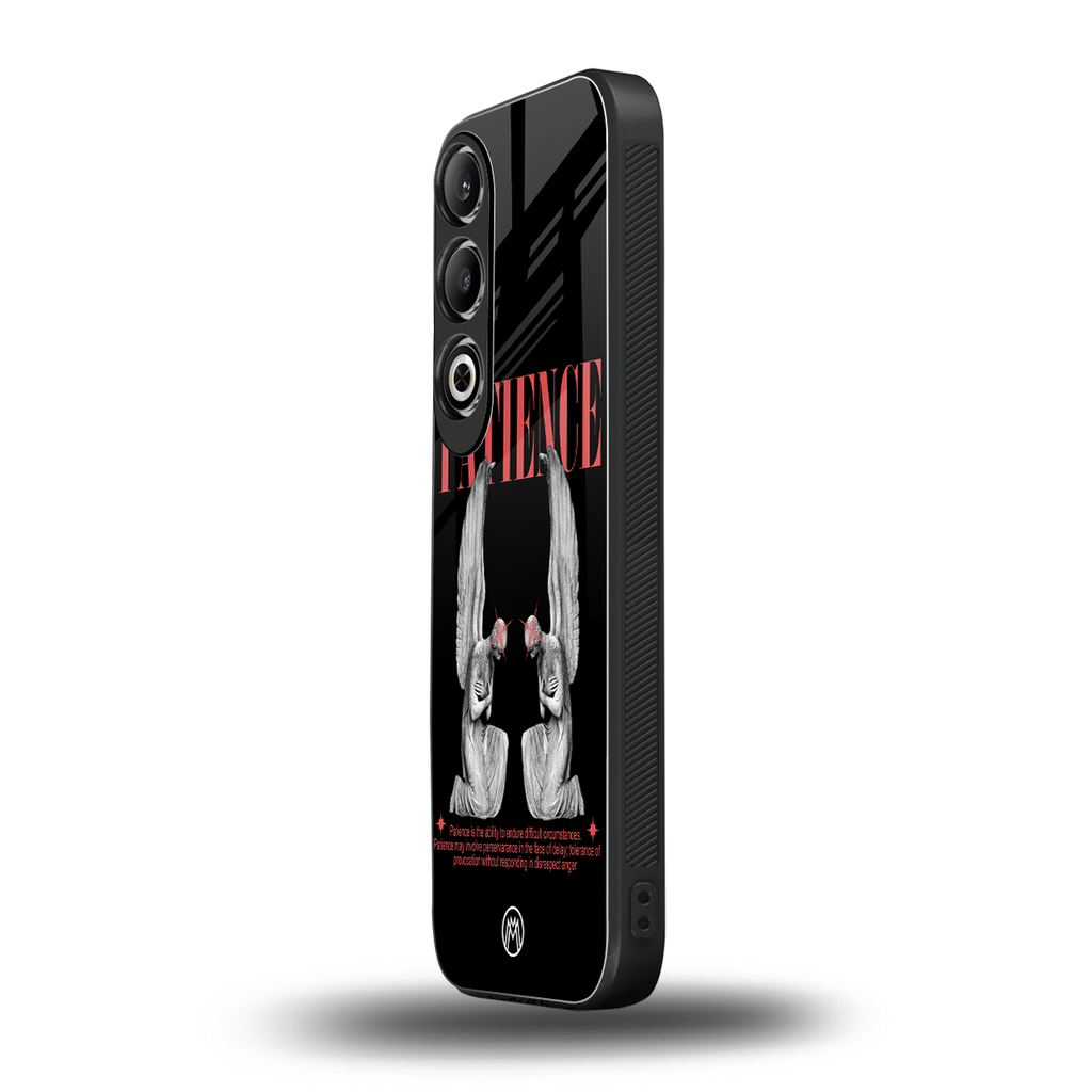 patience back phone cover | glass case for oneplus nord ce 4