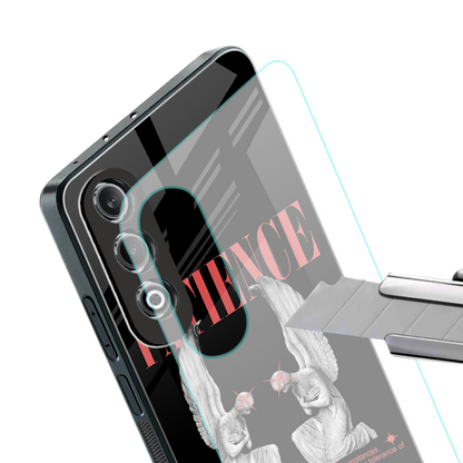 patience back phone cover | glass case for oneplus nord ce 4