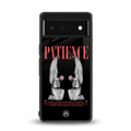 patience back phone cover | glass case for Google Pixel 6A