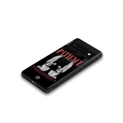 patience back phone cover | glass case for Google Pixel 6A