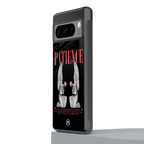 patience back phone cover | glass case for google pixel 8 pro