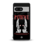 patience back phone cover | glass case for Google Pixel 8