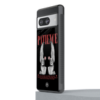 patience back phone cover | glass case for Google Pixel 8