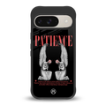 patience back phone cover | glass case for google pixel 9