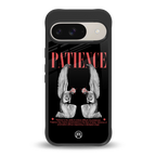patience back phone cover | glass case for google pixel 9