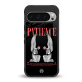 patience back phone cover | glass case for google pixel 9 pro