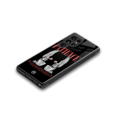 patience back phone cover | glass case for samsung galaxy s25 ultra