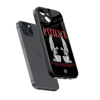 patience back phone cover | glass case for iphone 15
