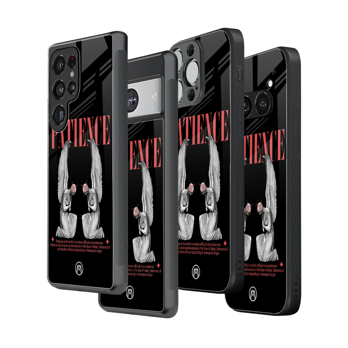 Stylish Glass Back Case for All Smartphones – iPhone, Samsung, OnePlus, Pixel, Redmi, Oppo, Vivo, Motorola