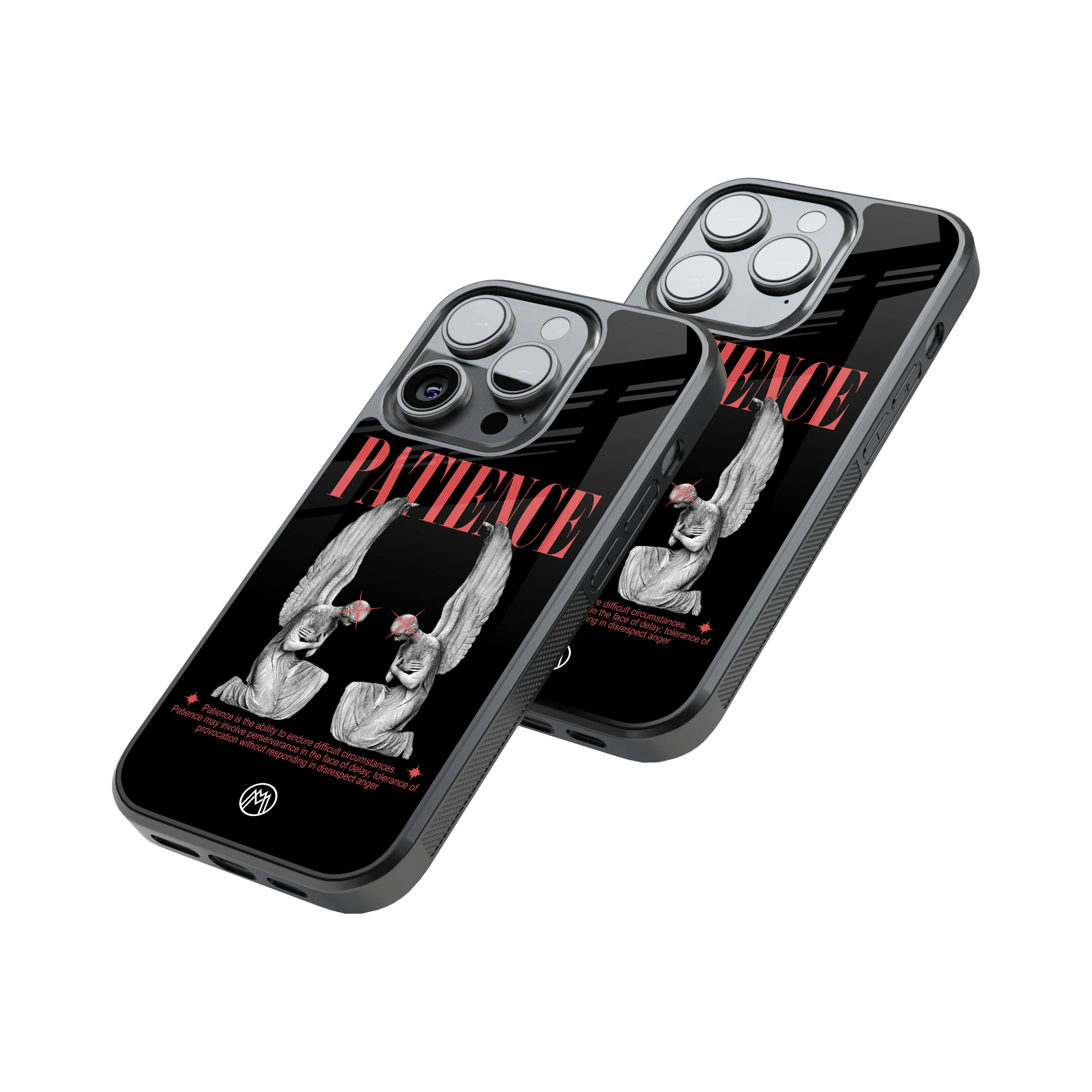 Protective Glass Back Phone Case Compatible with iPhone, Samsung, OnePlus, Pixel & More