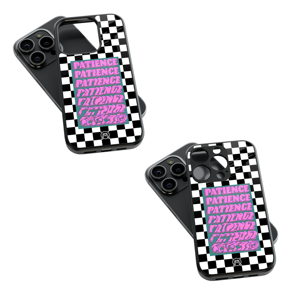 Trendy Glass Back Mobile Case for iPhone, Samsung, Redmi, OnePlus, Google Pixel, Motorola