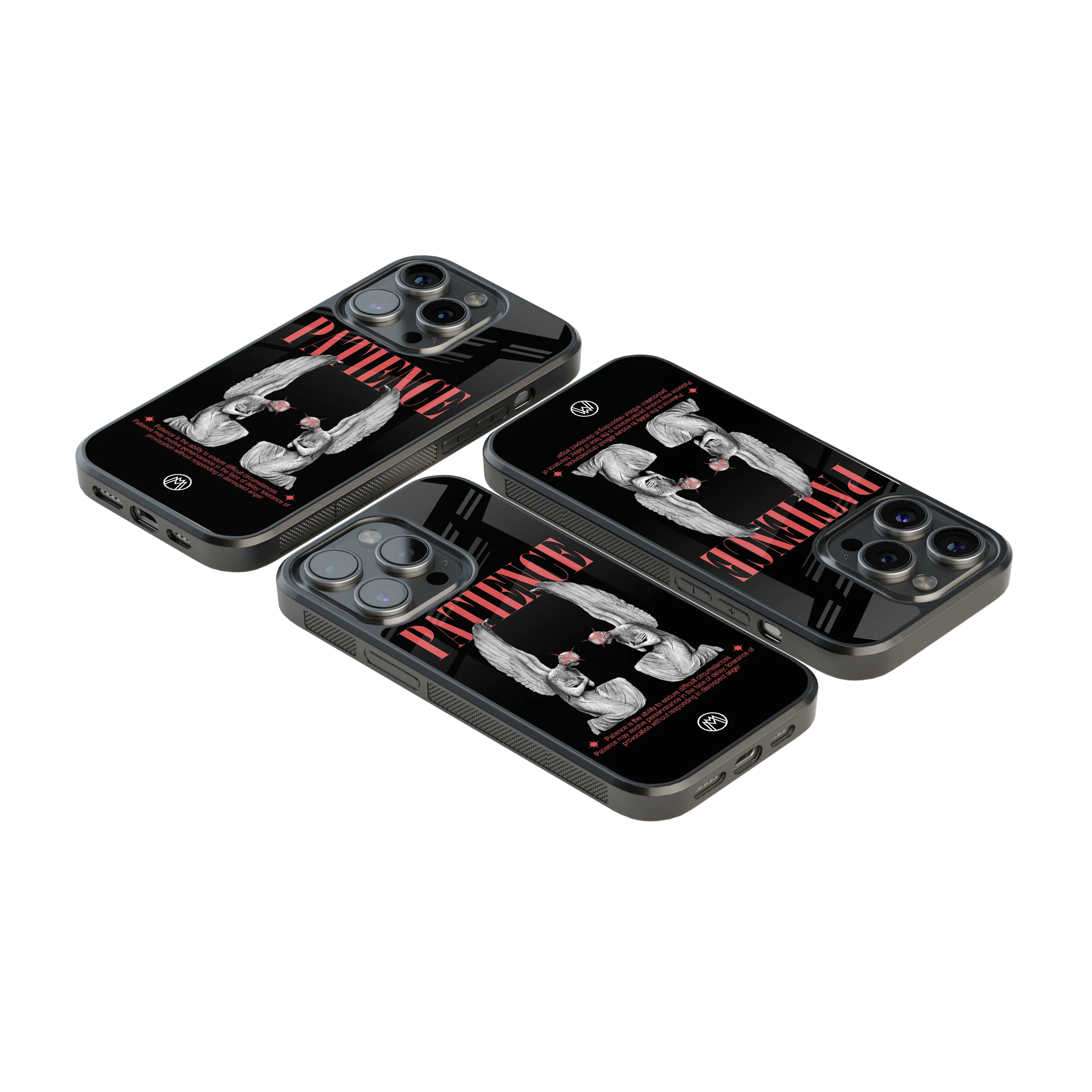 Luxury Glass Back Mobile Cover for iPhone, Samsung Galaxy, OnePlus, Pixel, Redmi & More