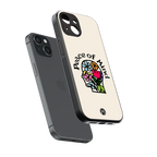 peace of mind back phone cover | glass case for iphone 13 mini